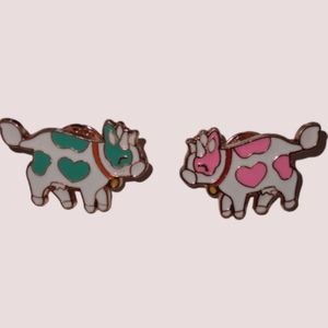 Best Friend Cow Pins